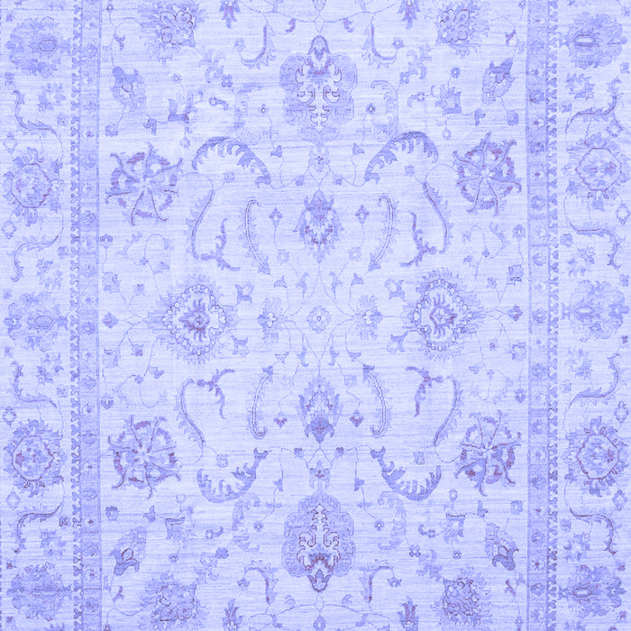 Machine Washable Oriental Blue Traditional Rug, wshabs3988blu