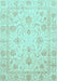 Oriental Light Blue Traditional Rug, abs3988lblu