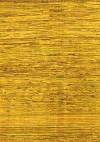 Abstract Yellow Modern Rug, abs3989yw