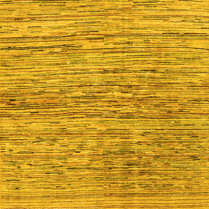 Abstract Yellow Modern Rug, abs3989yw