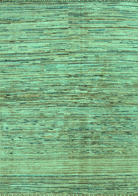 Abstract Turquoise Modern Rug, abs3989turq