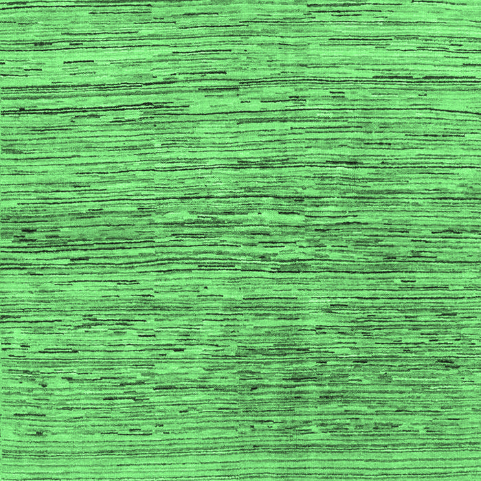 Machine Washable Abstract Emerald Green Modern Area Rugs, wshabs3989emgrn