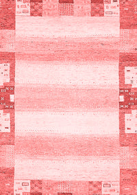 Solid Red Modern Rug, abs398red