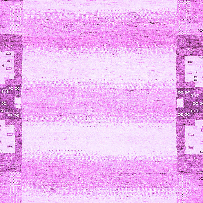 Machine Washable Solid Purple Modern Area Rugs, wshabs398pur
