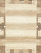 Machine Washable Abstract Brown Sand Brown Rug, wshabs398