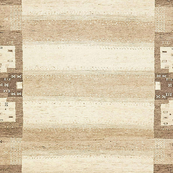 Machine Washable Abstract Brown Sand Brown Rug, wshabs398