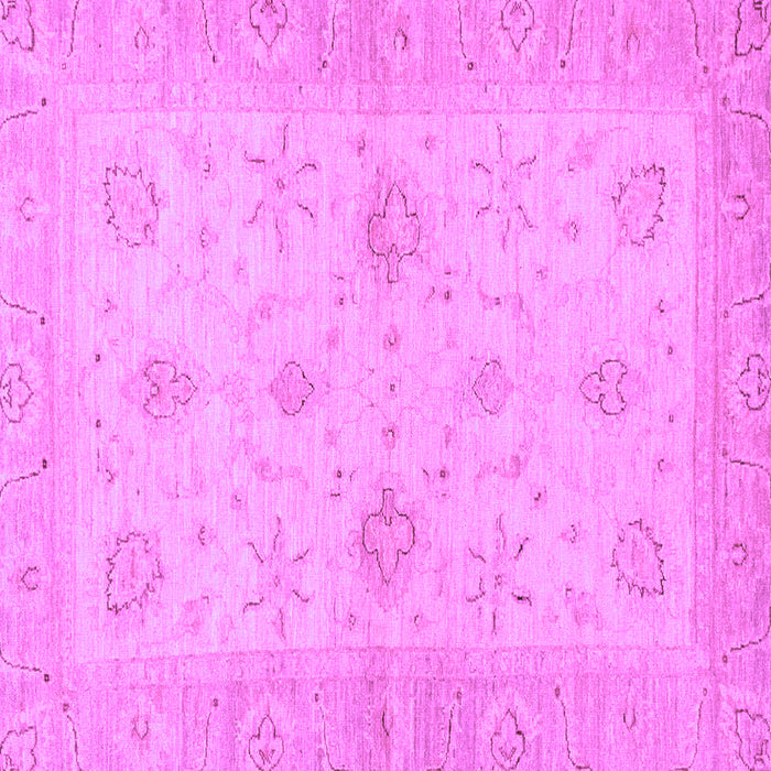 Square Oriental Purple Traditional Rug, abs3990pur
