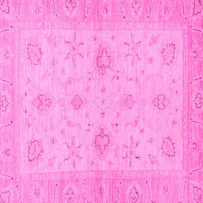 Square Oriental Pink Traditional Rug, abs3990pnk