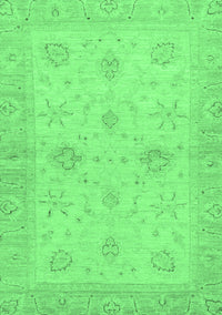 Oriental Emerald Green Traditional Rug, abs3990emgrn