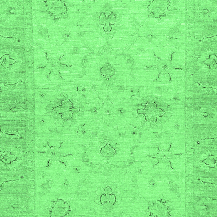 Oriental Emerald Green Traditional Rug, abs3990emgrn