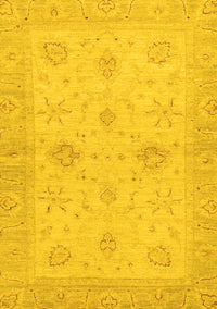 Oriental Yellow Traditional Rug, abs3990yw