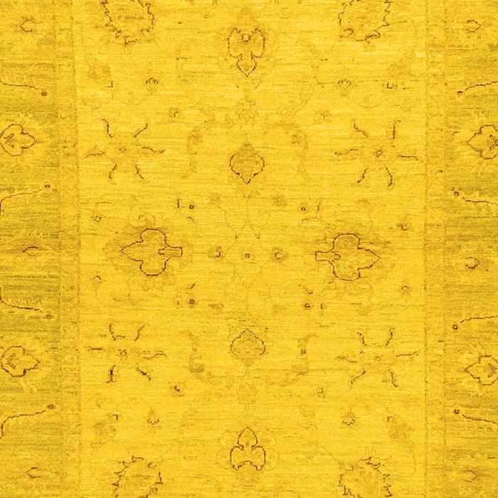 Oriental Yellow Traditional Rug, abs3990yw