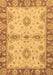 Abstract Brown Modern Rug, abs3991brn