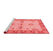 Modern Red Washable Rugs