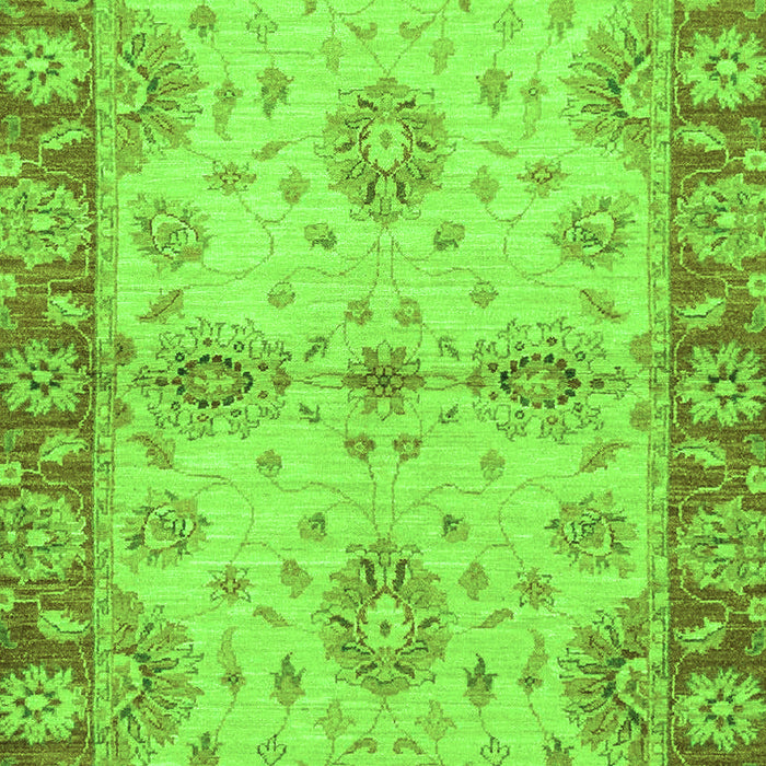 Abstract Green Modern Rug, abs3991grn