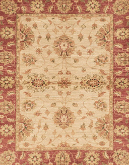 Abstract Orange Modern Rug, abs3991