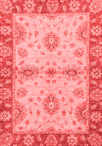 Abstract Red Modern Rug, abs3991red