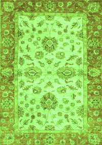 Oriental Green Traditional Rug, abs3992grn