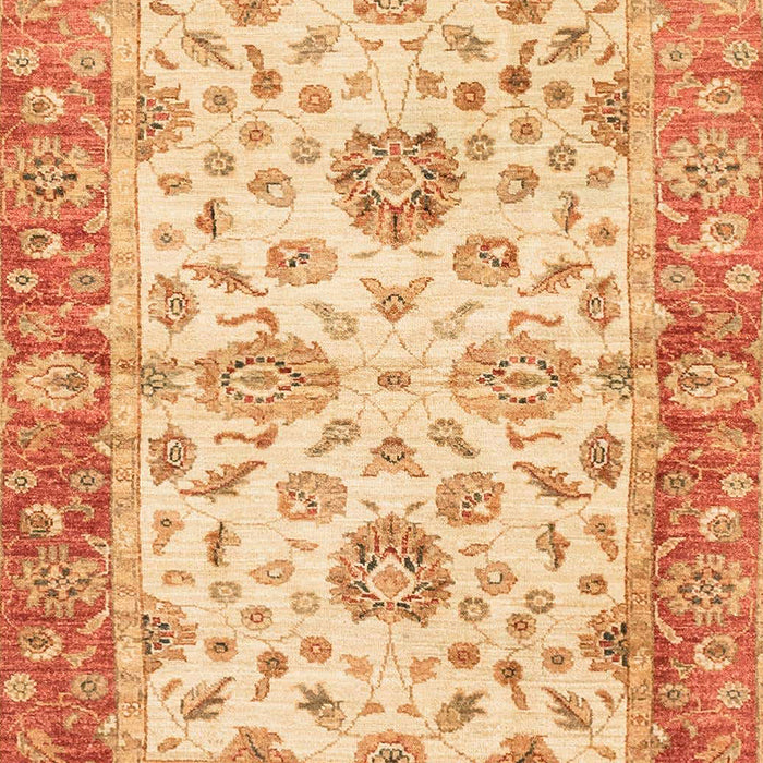 Abstract Chrome Gold Yellow Oriental Rug, abs3992