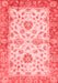 Oriental Red Traditional Area Rugs