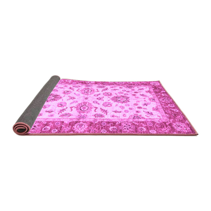 Sideview of Oriental Purple Traditional Rug, abs3992pur