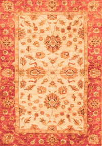 Oriental Orange Traditional Rug, abs3992org