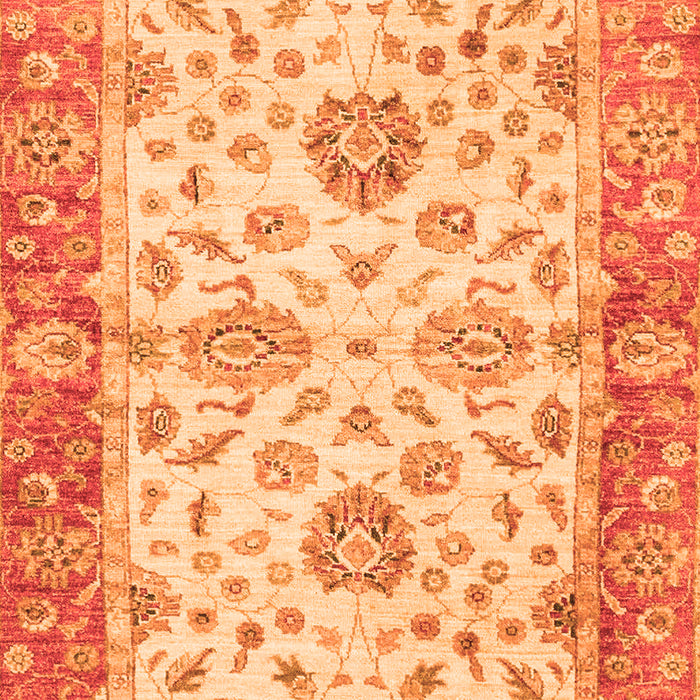 Oriental Orange Traditional Rug, abs3992org
