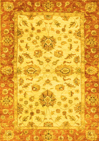 Oriental Yellow Traditional Rug, abs3992yw