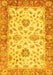 Oriental Yellow Traditional Rug, abs3992yw