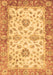 Machine Washable Oriental Brown Traditional Rug, wshabs3992brn