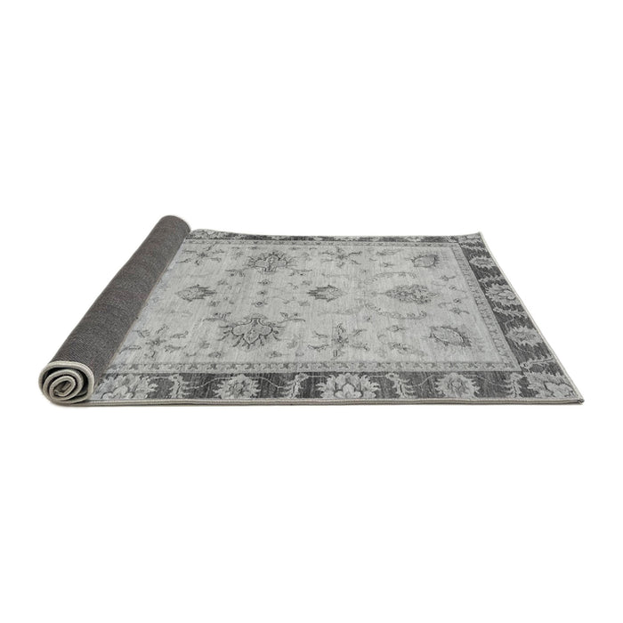Sideview of Oriental Gray Traditional Rug, abs3993gry