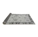 Sideview of Oriental Gray Traditional Rug, abs3993gry