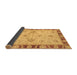 Sideview of Oriental Brown Traditional Rug, abs3993brn