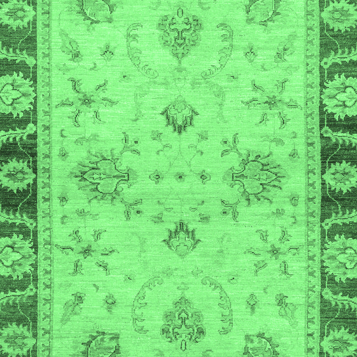 Oriental Emerald Green Traditional Rug, abs3993emgrn