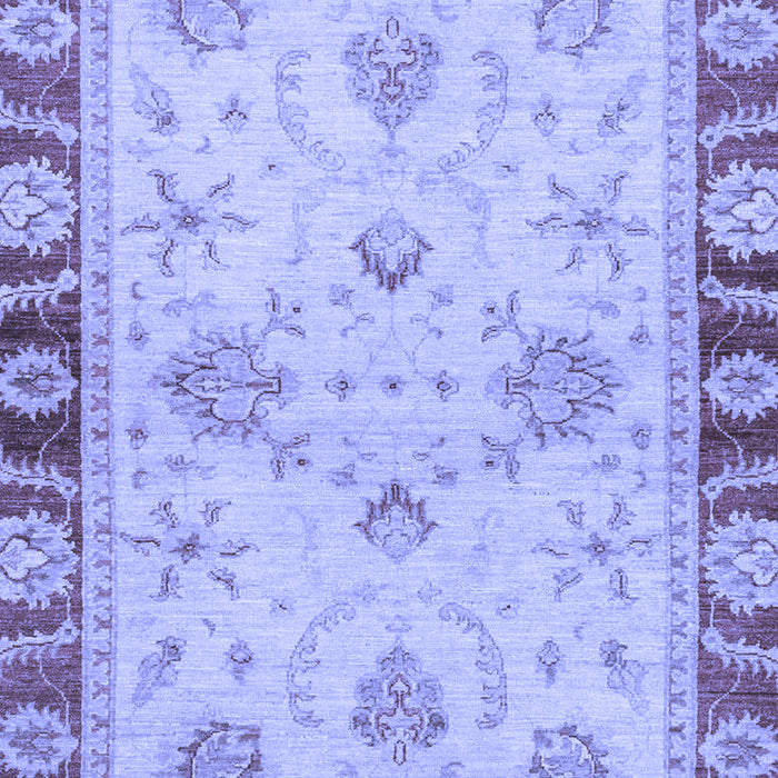 Machine Washable Oriental Blue Traditional Rug, wshabs3993blu