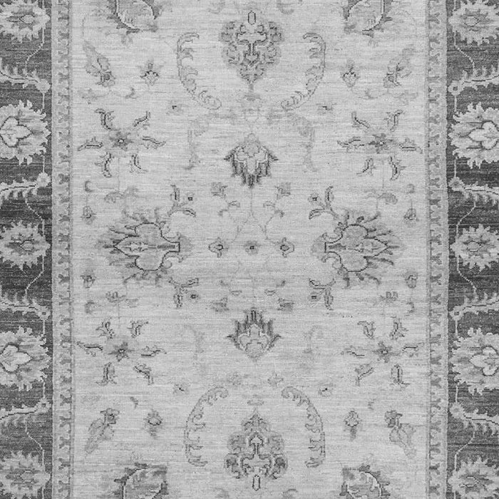 Machine Washable Oriental Gray Traditional Rug, wshabs3993gry
