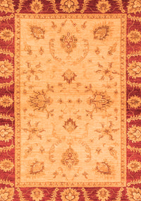 Oriental Orange Traditional Rug, abs3993org