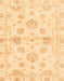 Abstract Brown Gold Oriental Rug, abs3994