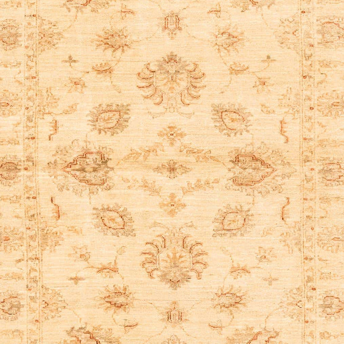 Abstract Brown Gold Oriental Rug, abs3994