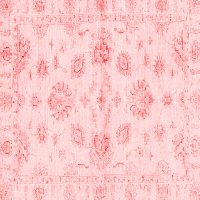 Machine Washable Oriental Red Traditional Rug, wshabs3994red