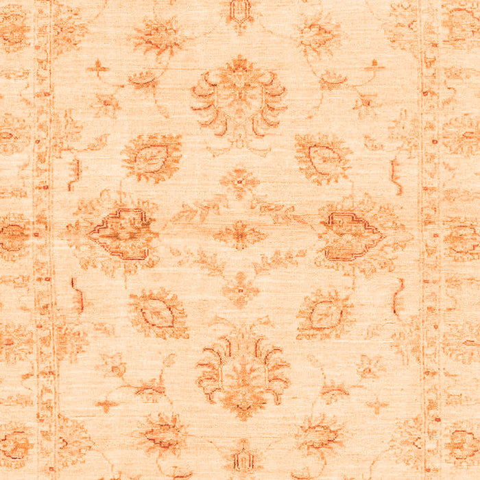 Oriental Orange Traditional Rug, abs3994org