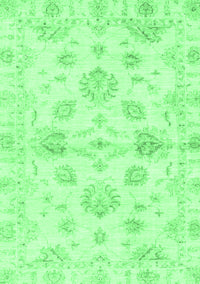 Oriental Emerald Green Traditional Rug, abs3994emgrn