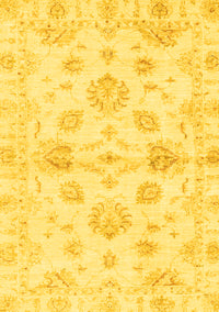 Oriental Yellow Traditional Rug, abs3994yw