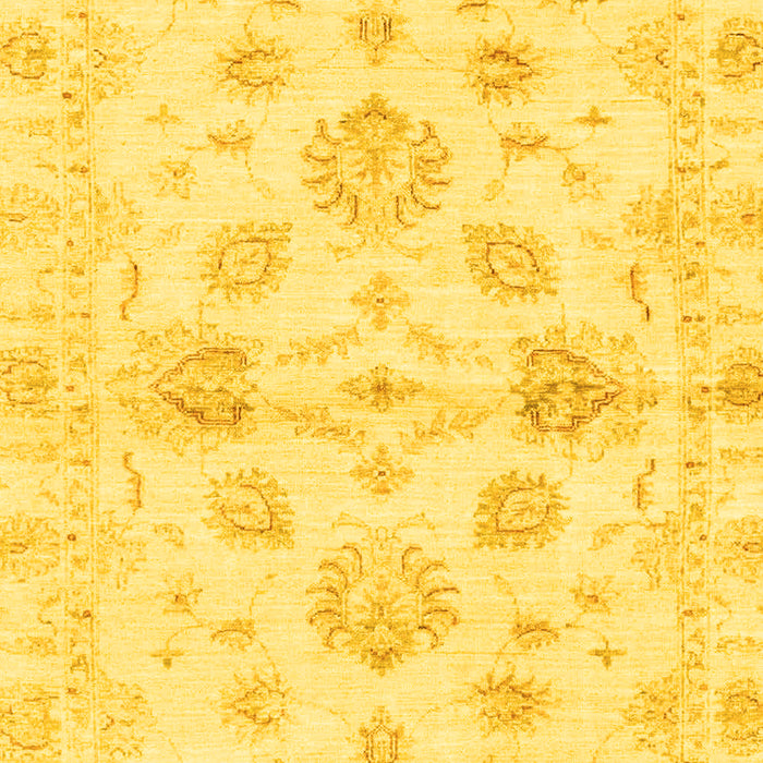 Oriental Yellow Traditional Rug, abs3994yw