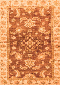 Oriental Orange Traditional Rug, abs3995org