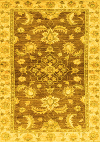 Oriental Yellow Traditional Rug, abs3995yw