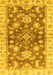 Oriental Yellow Traditional Rug, abs3995yw