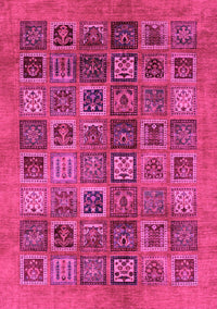 Abstract Pink Modern Rug, abs3996pnk