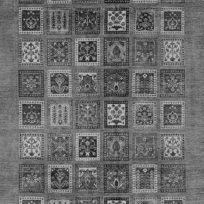 Machine Washable Abstract Gray Modern Rug, wshabs3996gry