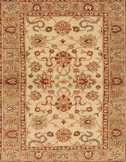 Abstract Orange Modern Rug, abs3997